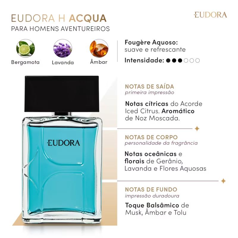 EUDORA H DES COLONIA ACQUA 100ML